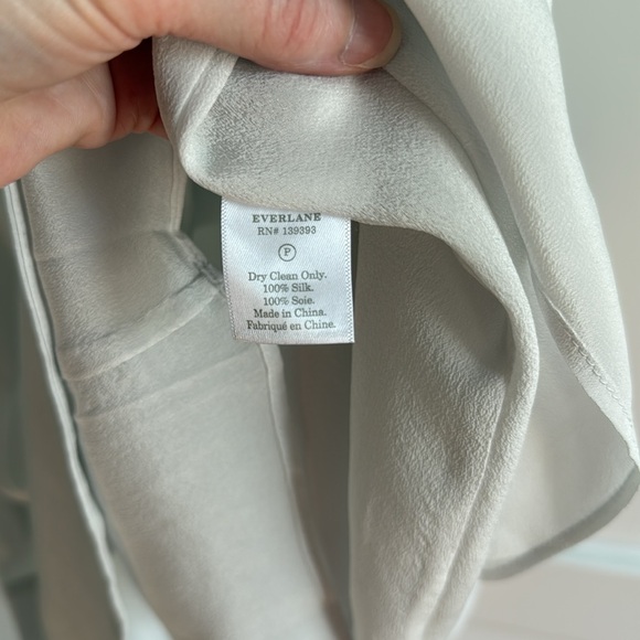 The Double-Lined Silk V-Neck Dress - Picture 6 of 7